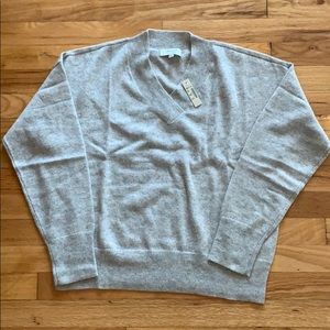 Madewell Grey Cashmere Sweater
